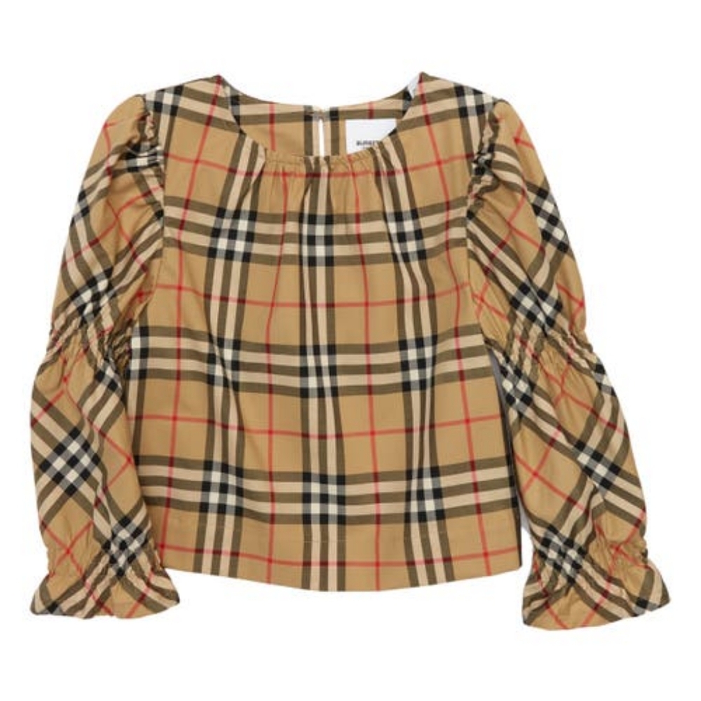 Burberry top. 14 years